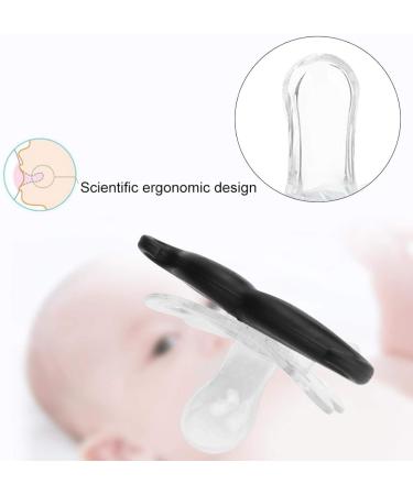 Buy Cute Mustache Baby Pacifier - Eco-Friendly Silicone | Funny Kissable Lips Bear Beard Design - Buy Online on GoSupps.com