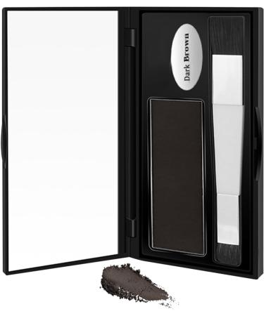 Mimoqk Hair Root Powder 65 g Bald Concealer Hair Filaments Cover Up Use Scalp Solution Instant Fuller Thicker Look Gray Cover for Men Women Multicolored Dark Brown - Buy Online on GoSupps.com