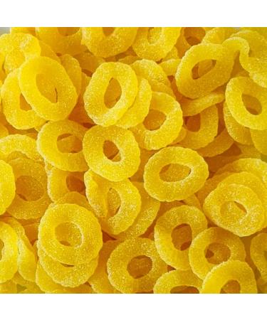 Pineapple Flavoured Rings & Sour Flavoured Kiwi Slices - Fruit Flavoured Sweets (500g) - Buy Online on GoSupps.com