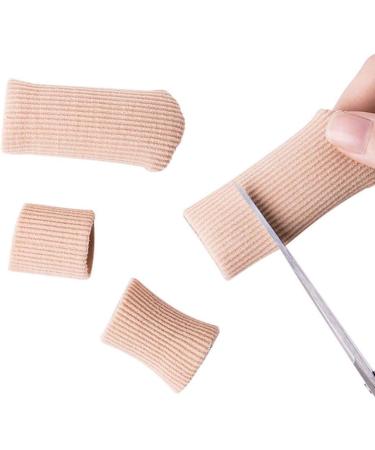 Heallily 4-Piece Gel Toe Cap Set | Silicone Toe & Finger Protection for Calluses and Corns - Comfortable Toe Straps - Buy Online on GoSupps.com