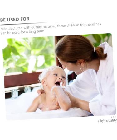 Fomiyes 2-Pack U-Shaped Child Toothbrush - Soft Bristle Mouth Cleaning Tool for Babies - Buy Online on GoSupps.com