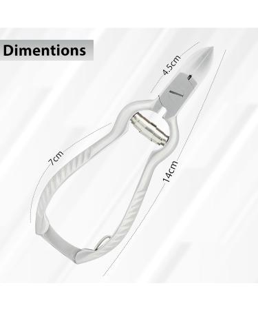 Haryali London Nail Cutters for Thick toenails - Professional Nail Clippers Cutters for Thick Toenails Cantilever Nail Nippers for Thick Ingrown Nails - Buy Online on GoSupps.com