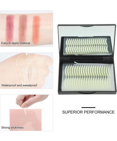 Beavorty 240 Pairs Tape in Glue Tape Beauty Tools Eyelid Tape and Mirror Adhesive Tape Eye Stickers Boxed - Buy Online on GoSupps.com
