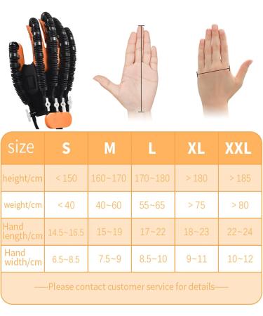1 Pair Rehabilitation Robotic Gloves Finger Training Stroke Hand Splint Finger Orthosis Functional Hand Splint Long-Term Relief for Hempiplegia Patient(Size:Size M) - Buy Online on GoSupps.com