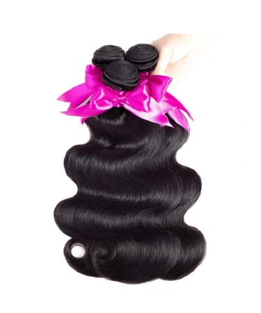 Brazilian Body Wave Bundles 10A Human Hair - 14 16 18 Inches - 100% Virgin Unprocessed Weave Hair - Buy Online on GoSupps.com