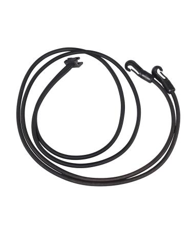 ARBO-INOX neck extender elastic rubber black plastic clips (Full)