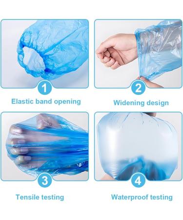 ZXUPOI 20 pcs Waterproof Disposable Line Plaster Bandage for Shower - Elbow & Knee Wound Protection - Buy Online on GoSupps.com