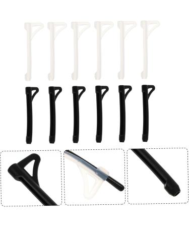 Osaladi Anti-Slip Glasses Holder & Ear Pads - 10 Pairs Black | Premium Glasses Accessories - Buy Online on GoSupps.com
