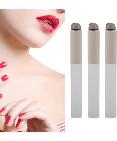 Round Head Lip Brush Reusable Silicone Applicator for Lip Gloss with Dustproof Carrying Box Concealer Brush for Blending Makeup - Buy Online on GoSupps.com