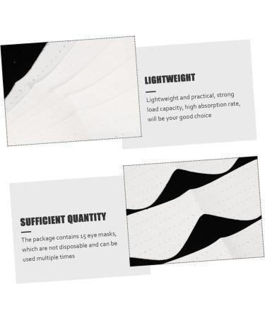 FOMIYES 75 Sheets Eye Eye Patches Eye Accessory Moisturizing Eye Pads Eye Beauty Paper Reusable Eye Pads Care Accessory Compression Sheet Nursing Supplies Blindfold White - Buy Online on GoSupps.com