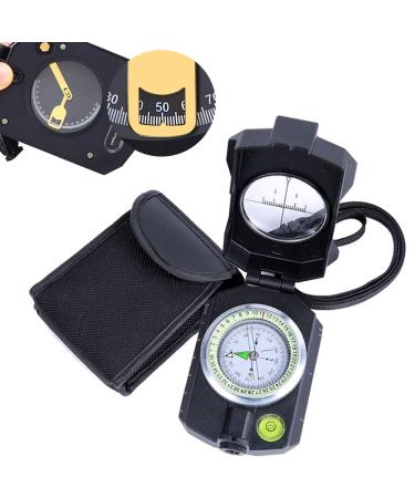 Compass, Sportneer Compass Survival Compass Hiking Military Compass with Inclinometer Waterproof Lensatic Compass Magnetic Compass Boy Scout Compass for Hiking Camping Hunting with Carry Bag