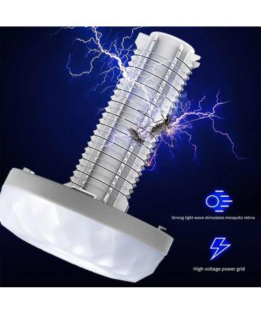 Multiplen Mosquito Zapper 2024 New Outdoor Waterproof Solar Bug Zapper Lamp Solar Bug Zapper Outdoor Solar Powered Bug Zapper Outdoor (Blue+Orange) - Buy Online on GoSupps.com