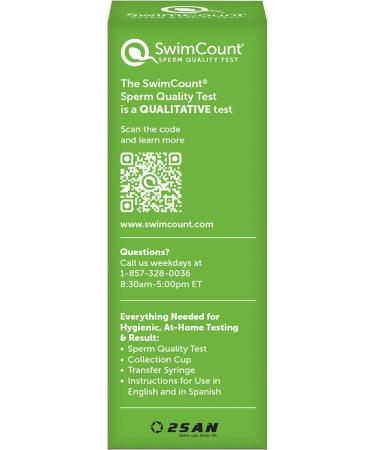 Sperm Quality Test for Men - Accurate Home Male Fertility Kit | Check Sperm Health & Motility - Discrete Testing - Buy Online on GoSupps.com