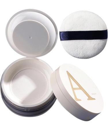 Setting Powder - Long Lasting Waterproof Face Powder Bulk with Brush | Translucent Light Finish Powder Makeup Minimizes Pores & Blemishes - Buy Online on GoSupps.com