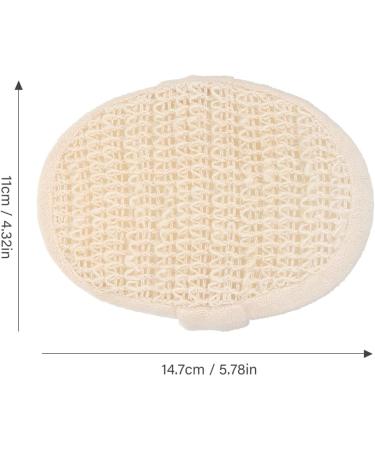 TOVINANNA Cotton Linen Bath Towel Bath Sponge Brush Shower Exfoliator Bathing Sponge Bath Scrubbing Sponge Bath Scrubber Brush Shower Scrubber Bath Exfoliating Sponge Bath Brush Daily Use - Buy Online on GoSupps.com