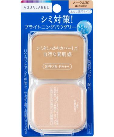 Shiseido AQUALABEL White Powdery Refill Ochre-30 - Buy Online on GoSupps.com