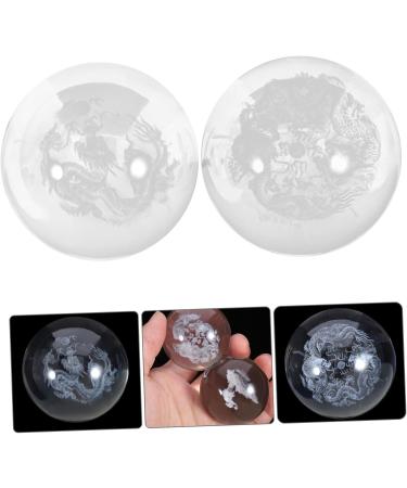 Kombiuda 2-Pack Healthy Massage Balls | Stress-Reducing Handballs for Home Decor & Meditation | Perfect for Exercise & Relaxation - Buy Online on GoSupps.com