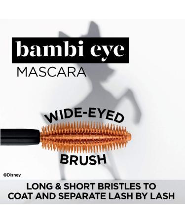 L'Or al Paris Bambi Eye Washable Mascara, Lasting Volume, Black Brown 0.28 fl. oz. (Pack of 1) - Buy Online on GoSupps.com