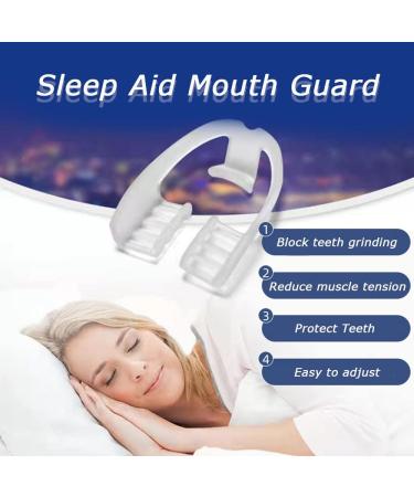 Mouth Guard for Teeth Grinding - 4 Pieces Customized Fit for Bruxism & Snoring No Additives - Buy Online on GoSupps.com
