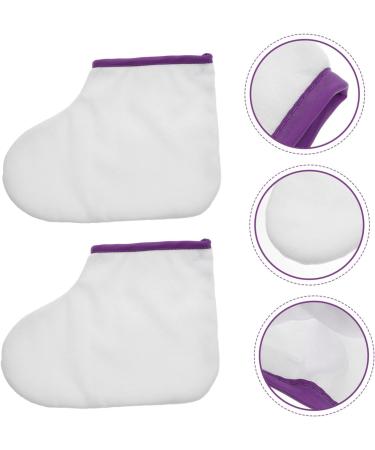 1paire Couvre Cire De Paraffine Pour Soins Des Chaussettes Hydratantes R utilisables Accessoires De Spa Beaut Maintien Chaleur - Buy Online on GoSupps.com