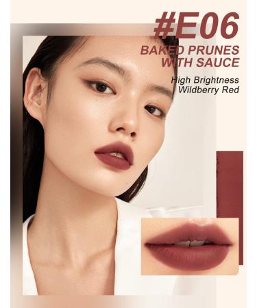 INTO YOU Matte Velvet Lipstick - Lightweight Non-Stick Lip Gloss for Smooth, Long-Lasting Wear | E06 - Buy Online on GoSupps.com