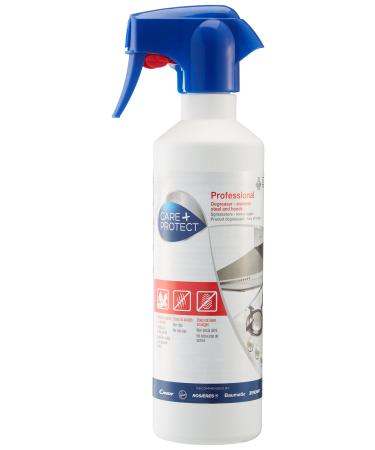 Care + Protect Cleaning 35602115 degreaser Spray Hoods-removes Oil and Stubborn Grease Preserving Your Stainless Steel Surfaces 500Ml Plastic
