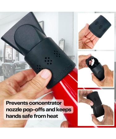 SnozzlePro Universal Concentrator Nozzle Attachment Replacement - Fits 1.5-2.25 Inch Hair Dryers (Bundle of 2) - Buy Online on GoSupps.com