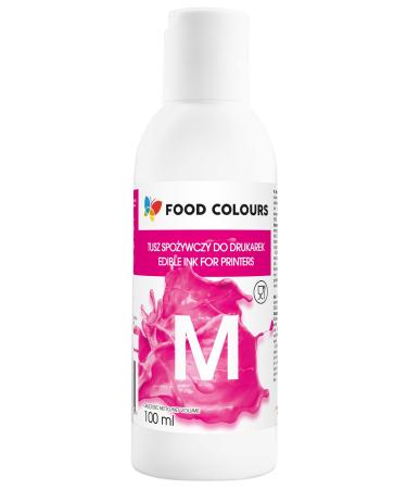 Food Colours Food Ink for Printers MAGENTA 100ML Edible print print on wafer paper Decorative addition for cakes - Buy Online on GoSupps.com