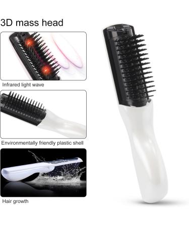 Buy 2-in-1 Electrical Head Massager Comb & Scalp Massage Brush - Anti-Hair Loss Vibration Hairbrush for Women & Men International Shipping Available - Buy Online on GoSupps.com