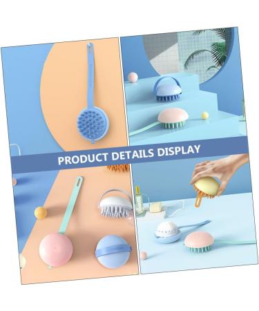 Beavorty Silicone Shampoo Brush Set - 9 Pcs Massage Comb for Wet & Dry Scalp Care - International Shipping Available - Buy Online on GoSupps.com