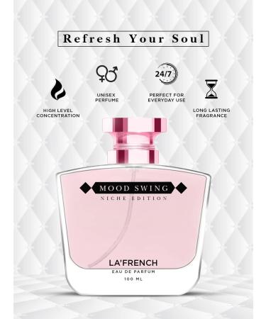 Fr'ench Mood Swing Perfume for Men and Women | Intense Eau de Parfum | Premium Long Lasting Luxury Fragrance | Luxury gifting Ideal for Both Men and Women | 100ml (3.38 Fl Oz) - Buy Online on GoSupps.com