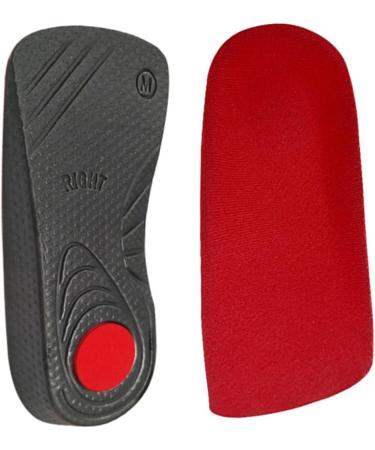 Buy Mobestech 3 Pairs Shoe Pads & Insoles for Men & Women - 3/4 Arch Support for Fallen Arches & Plantar Relief - Orthopedic & Disposable Heel Inserts - Buy Online on GoSupps.com