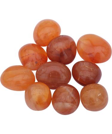 Healing Crystals India Carnelian Tumble Stones - Boost Vitality and Motivation - Buy Online on GoSupps.com