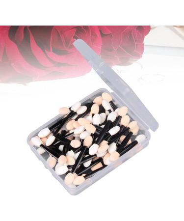 LALAFINA Eye Makeup 100 Pcs Eyeshadow Disposable Dual Sided Cosmetic Eye Shadow Makeup Application Makeup Tools Oval Makeup Size 1x2pcs Blackx2pcs - Buy Online on GoSupps.com