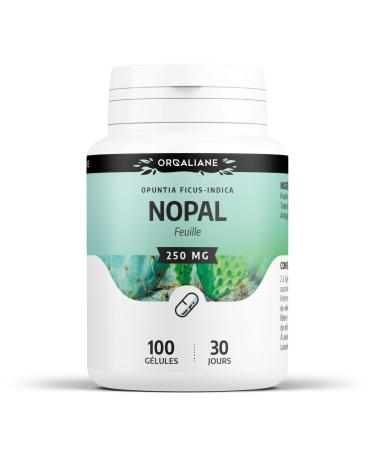 Nopal 250 mg - 100 capsules - Orgaliane