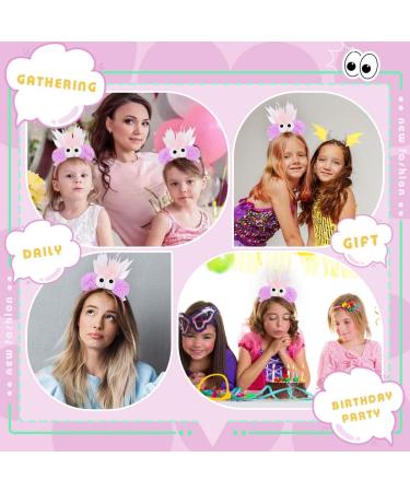 Funny Headband Crazy Light up Silly Hairband Purple Monster Headbands Quirky Plush Birthday Headwear Festival LED Sparkly Themed Party Holiday for Children Teens Adult - Buy Online on GoSupps.com