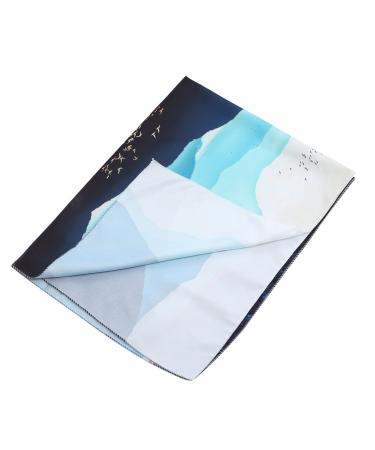 Zerodeko 4pcs Background Wall Decoration Cloth Carpet Trim Wall Background Paper Wall Landscape Tapestry Decor Ocean Tapestry Wall Art for Men Sea Decor Wall Tapestry Nordic 95X73X0.3CMx4pcs Assorted Colorx4pcs