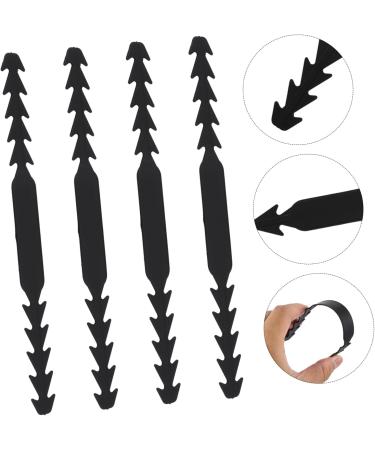 Coheali Adjustable Mask Hook Set - 40 Slipproof Black Ear Hooks for Face Masks & Earrings Protection - Buy Online on GoSupps.com