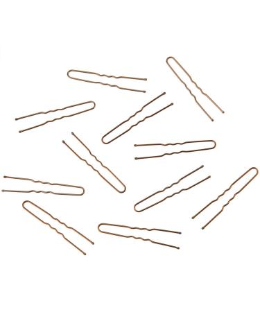 200pcs Bronze U Shaped Hair Pins Kit for Women & Girls - AIEX Bobby Pins for Hairdressing Salon - Buy Online on GoSupps.com