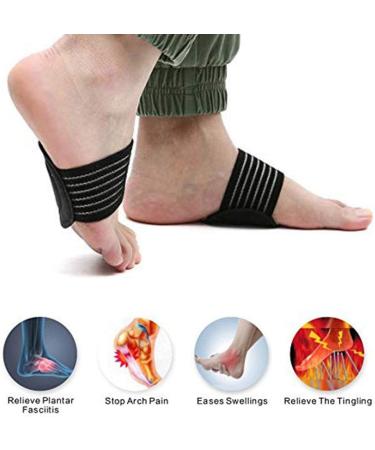 Pedimend Arch Support Cushion for Flatfoot - Comfortable Flatfoot Corrector - Unisex Foot Care - 2 Pairs (4PCS) - Buy Online on GoSupps.com