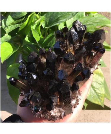 1pc Natural Crystals Smoky Quartz Cluster Freeform Reiki Stones Room Home Office Aquarium Decoration Accessories Gemstone Home Decoration (Size : 400-450g) - Buy Online on GoSupps.com