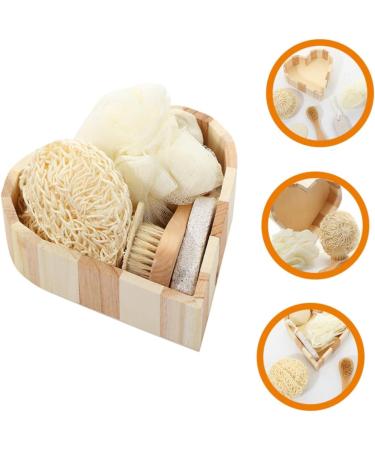 Gatuida 1 Set Body Exfoliating Tool Body Wash Sponge Body Cleaning Tool Foot File Bathing Gloves Shower Sponge Bathing Scrubber Foot Cleaning Products Pumice Stone Rope Skin Care - Buy Online on GoSupps.com