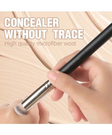 CISKHQR Set of 4 make-up brushes concealer brushes foundation brushes with soft synthetic fibre for concealer liquid foundation - Buy Online on GoSupps.com