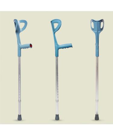 Adjustable Crutches Soft Grip Comfort Walking Stick with Handle Height Adjustable Lightweight Mobility Aid for Men and Women 1 Pair Selfless dedication - Buy Online on GoSupps.com
