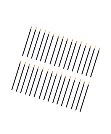 MAGICLULU Eyeliner Brush Applicator 100pcs Disposable Makeup Eyeliner Brush Hard Head Liquid Eyeliner Make Up Accessories