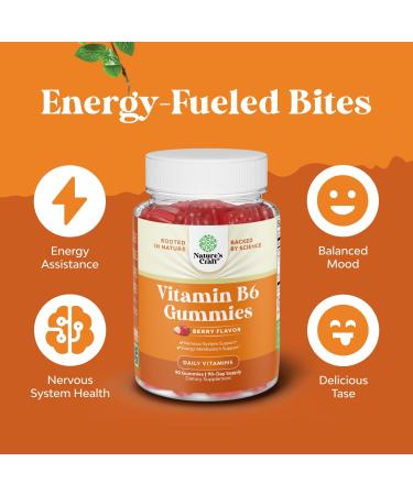 Bundle of Water Away Herbal Diuretic Pills High Strength with Dandelion Leaf Extract & Green Tea for Bloating Relief and Potent Vitamin B6 Gummies - 50mg Per Serving for Immune Nerve & Mood Support - Buy Online on GoSupps.com