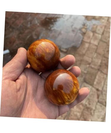 Plafope 2-Piece Health Ball Set - Round Fitness & Hand Massage Tools | Decorative Harz Fitness Balls - Buy Online on GoSupps.com