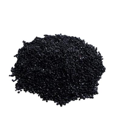 Imikeya gemstone irregularly shaped natural rock black tourmaline stone beads of gross black turmaline polished black tourmaline gravel irregular crystal metaphysics as shown size 1