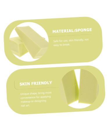 Mipcase 72 Pcs Nail Gradient Sponge | DIY Nail Art Supplies | Professional Cosmetic Sponges for Perfect Gradient Effects - Buy Online on GoSupps.com