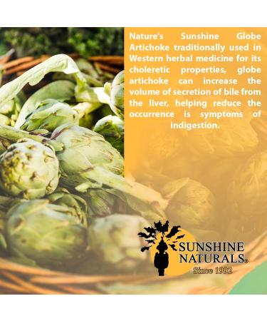 Sunshine Naturals Artichoke and Boldo Dietary Supplement. Liver Support and Digestive Aid. 60 Capsules - Buy Online on GoSupps.com